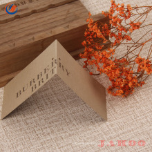 Recycled Kraft Paper Clothes Hang Tags Garment Tags